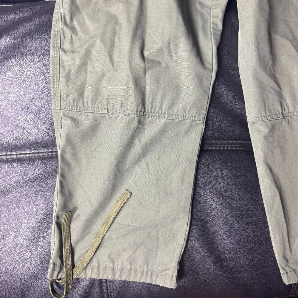 5.11 Tactical Series Mens Cargo Pants Green Flat Front Workwear XL‎ (39.5-43) - Picture 10 of 15
